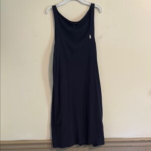 Ralph Lauren Black Sleeveless Sheath Dress